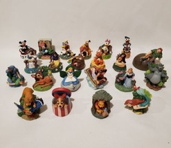 Set Of 22 Lenox Disney Magic Thimble Collection Porcelain Figurines - £79.12 GBP
