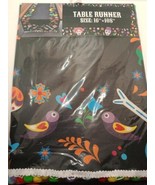 Day of The Dead (Dia De Los Muertos) Table Runner, 16&quot; x 108&quot; - $298.40 MXN