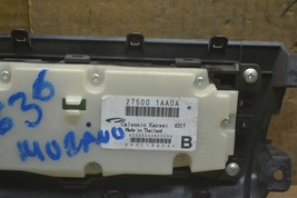 2009 Nissan Murano Ac Heater Temperature Climate 275001AA0A Control 821-BX9-Z2 - £9.58 GBP