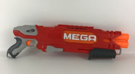 Nerf Gun Mega Double Breach Soft Tip Dart Blaster with Darts Red 2015 Ha... - £25.20 GBP