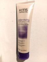 KMS CALIFORNIA COLOR VITALITY Blonde Leave In Treatment ~ 4.2 fl. oz. - £9.43 GBP