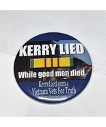 Vintage 2004 Kerry Lied John Kerry 2.25 Inch Campaign Button Pinback - $149.72 MXN