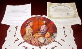 Gone With The Wind MELANIE GIVES BIRTH Knowles Limited Ed Plate COA &amp; Br... - £7.99 GBP