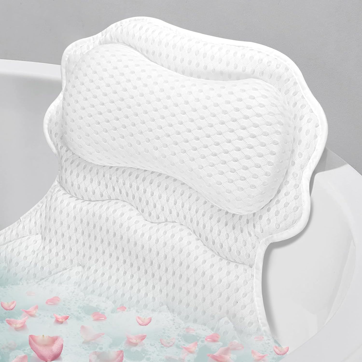 Setsail Bath Pillow, Relaxing Bath Pillows For Tub Neck And Back Support... - $39.96