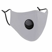 Gray Team Mask w/Vent Valve - Head Accessory - Fan Gear - £9.37 GBP