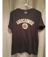 Vintage Black Abercrombie T-Shirt Y2K Mens M. - $35.08 CAD