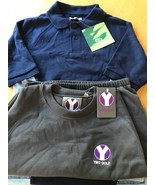 Solde Maîtres Ymg Junior Golf Polaire Et Polo Tshirt. Garçons Taille S - £8.93 GBP
