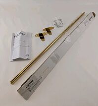 Ikea HULTARP Rail Polished/ Brass Color 31 ½" New 304.487.77  - $27.67