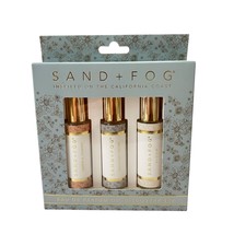 Sand + Fog Eau De Parfum Oil Discovery Set Amber, Pistachio Dream, Bloom 15ml - £38.77 GBP