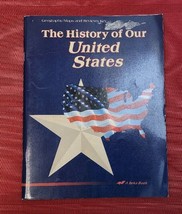 A Beka Book The History Of Our United States Geography/Maps Reviews Key 60755003 - £5.37 GBP