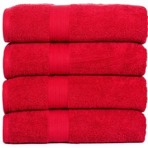 Bath Towel 100% Cotton 30 X 54 Inch 600 Gsm Towels Bathroom Soft Light W... - $80.99