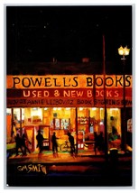 Powell&#39;s City Of Libri Portland Oregon O Unp Non Usato Continental Cartolina W22 - £3.39 GBP