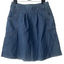 SundanceHeirloom Denim Knee Length Skirt Size Large - £25.82 GBP