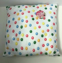 Royal Deluxe Accessories White Gum Ball Candy Themed Plush Pillow - $11.02