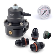 6AN Fuel Pressure Regulator Kit - with Return Universal and Adjustable |... - $136.56 CAD