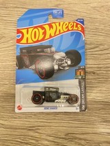 Hot Wheels Bone Shaker Black 2022 Dream Garage Series 4 of 5 Toy Car Veh... - $5.54