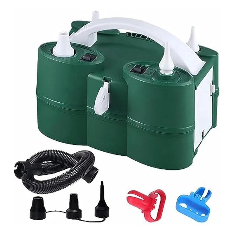 HOT-Powerful Electric Balloon Pump,Air Inflate/Deflate Pump,Double Motor For - £86.18 GBP+