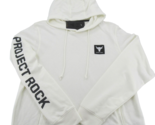 Under Armour UA Project Rock Terry Hoodie Mens Size Medium Ivory NEW 137... - £40.12 GBP