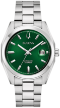 Bulova Surveyor Automatic Green Dial Mens Watch 96B429 - $422.73