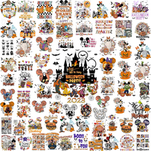 100 Disney Halloween Png, Design Pumpkin Halloween Bundle Png, Spooky Scary, Hal - £3.94 GBP
