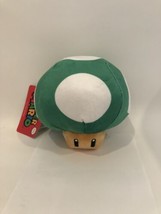 Super Mario Plush Nintendo Green Mushroom 6” Plush New - £10.29 GBP