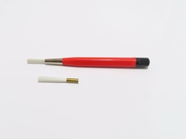 5&quot; Jewelers Nylon Fiberglass Scratch Brush Pen Type + One Extra Refill U... - £6.29 GBP
