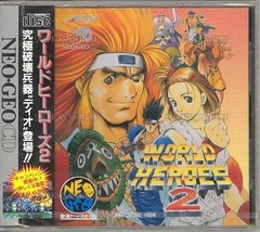 NEO GEO CD WORLD HEROES 2 Neogeo SNK JAPAN - £71.74 GBP