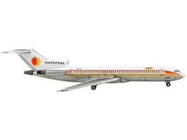 Boeing 727-200 Commercial Aircraft &quot;National Airlines&quot; White with Yellow and Or - £48.73 GBP