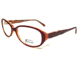 GUESS Brille Rahmen Marciano GM 153 Brnor Brown Rot Orange Oval 52-14-135 - $64.89