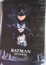 VINTAGE BATMAN RETURNS POSTER 1992 DC COMICS SUPERHERO 23 X 35 OSP 2083 ... - $9.85