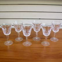 Waterford Lismore Claret Wine Glasses Set of 6 - £115.93 GBP