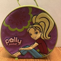 Polly Pocket Round Zippered Carrying Case/Storage Bag - £10.46 GBP