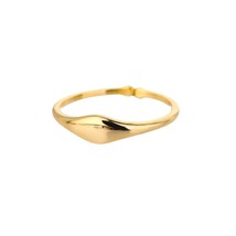 Geometric Irregular Rings For Women Minimalist Stainless Steel Gold Ring... - $25.00
