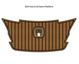 2014 Axis A-24 Swim Platform Step Pad Boat EVA Foam Faux Teak Deck Floor... - $281.00
