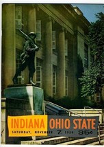 Indiana University Hoosiers Ohio State University Buckeyes Football Prog... - $98.90