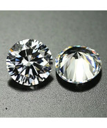 Excellent Cut Round White Loose D Color VVS1 Moissanite 4mm 0.30CTW 2pcs... - $360.43 MXN