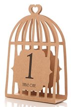 Pretty Joy Birdcage Design Table Numbers - Set of 12 - $7.36