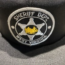 Vintage West Virginia Sheriffs Dept. Trucker Snapback Hat Made In USA. - £31.61 GBP