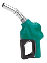 Groz 1-Inch Npt Automatic Fuel Nozzle | Green (45566) | Curved Spout | Max - $131.99