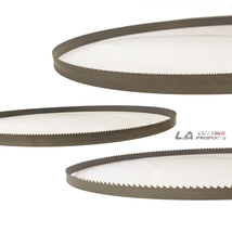 64 1/2&quot; (5&#39;-4 1/2&quot;) x 1/2&quot; x .025&quot; x 14,10/14,8/12 Band Saw Blade Bi-metal 3 Pcs - £50.39 GBP