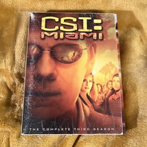 CSI : Miami - The Complete Third Season 3 (DVD, 2005, 7-Disc Set) NEW - £4.37 GBP