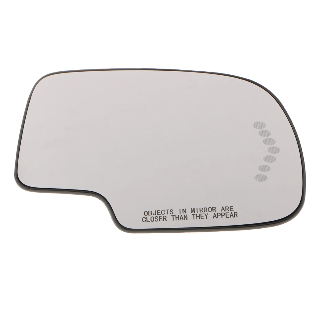 Mirror Glass with Turn Signal, Passenger Side - Cadillac &amp; Chevy Trucks Replac - £23.14 GBP