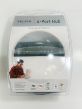 Belkin USB 4-Port Hub F5U021v for Gaming Keyboard, Desktops, Printers, M... - $19.79