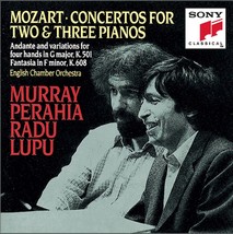 Mozart: Concertos for Two and Three Pianos [Audio CD] Murray Perahia, Radu Lupu - £3.12 GBP