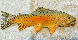 &quot; Cutthroat Trout&quot;, New !!--131/2 Inch ,*2021* Right Face, Ready to Ship!! - £25.02 GBP