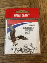 Eagle claw Aberdeen Hook 214A-10 - $9.78