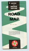 BP Touring Service Central and Northern Ireland Road Map 1961 - $17.82