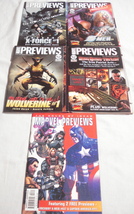 5 Marvel Preview Magazines #3, #71, #72, #83, 84 X-Men X-Force Dark Reign  - £7.85 GBP