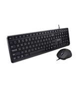 V7 CKU350US USB PRO KEYBOARD MOUSE COMBO US QWERTY US ENGLISH LASERED KE... - $1,155.04 MXN