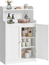 Vasagle Bathroom Storage Cabinet, Bathroom Floor Cabinet With 2 Doors, 2 - £85.18 GBP